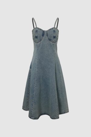 Camisole Denim Dresses