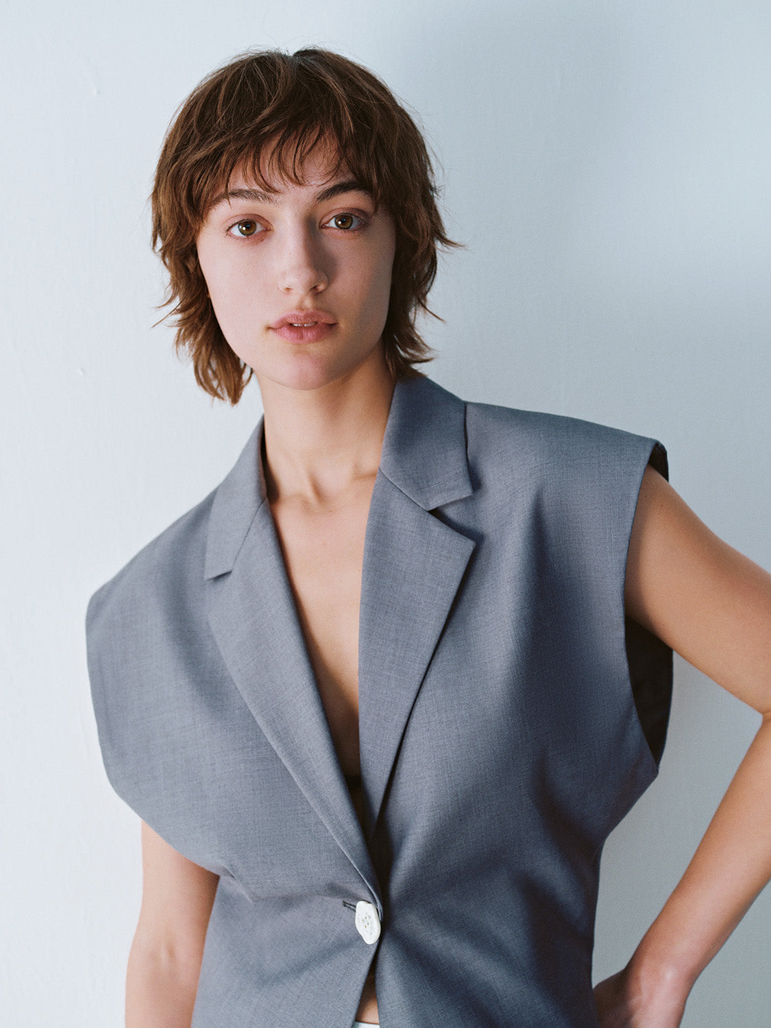 Skater Skinny Waistcoat - Image 14