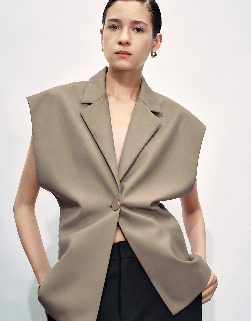 Skater Skinny Waistcoat - Image 2