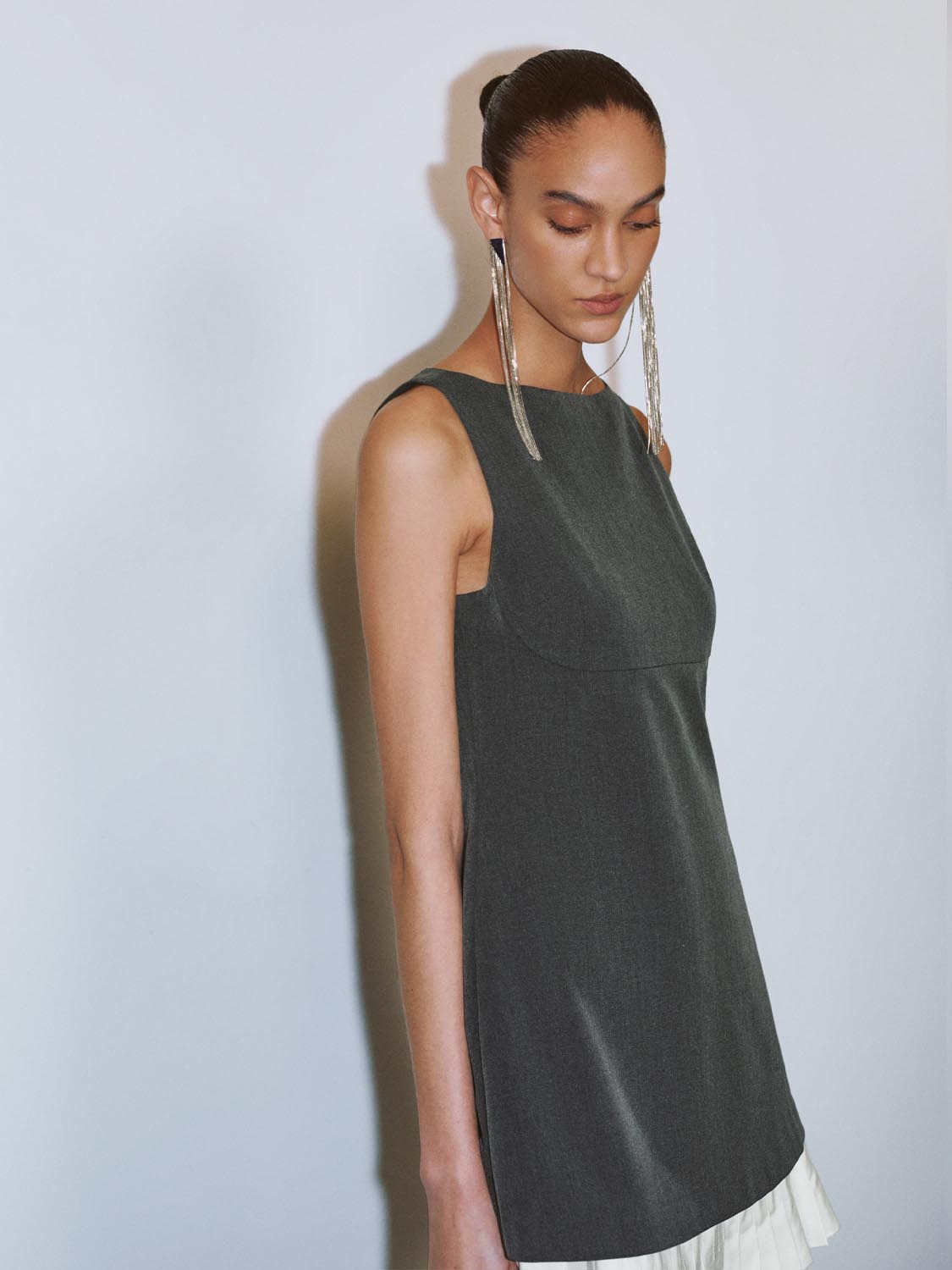 2 In 1 Sleeveless Straight Dresses - Image 2