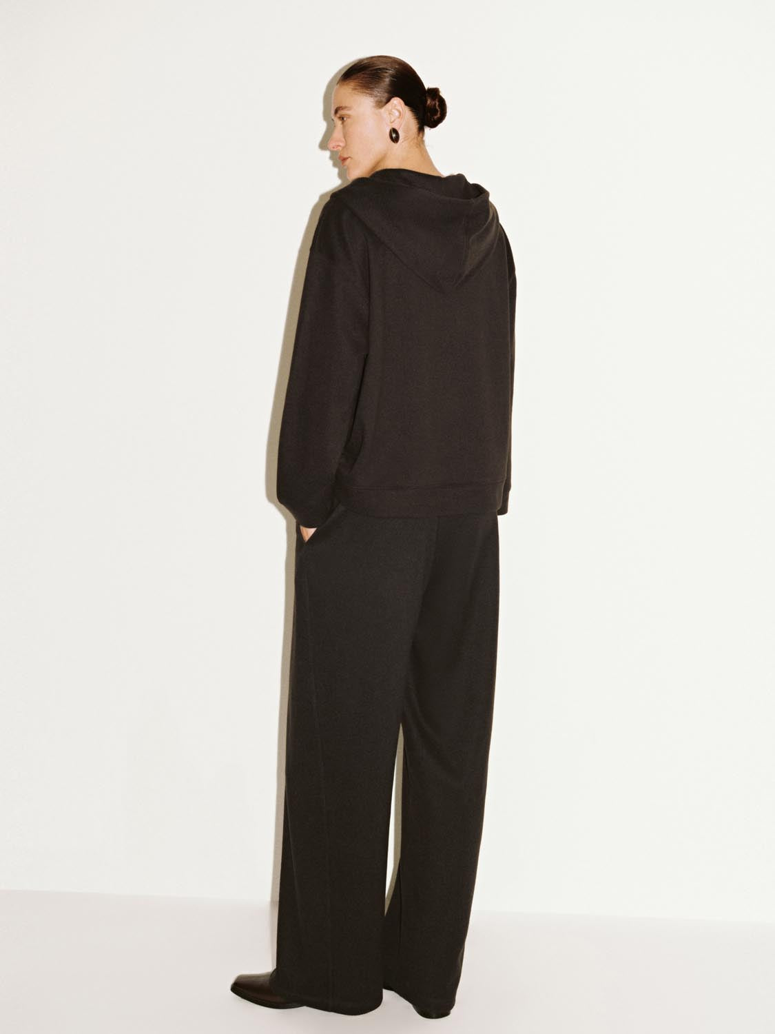 V-Neck Hooded Sweatshirts - Image 6