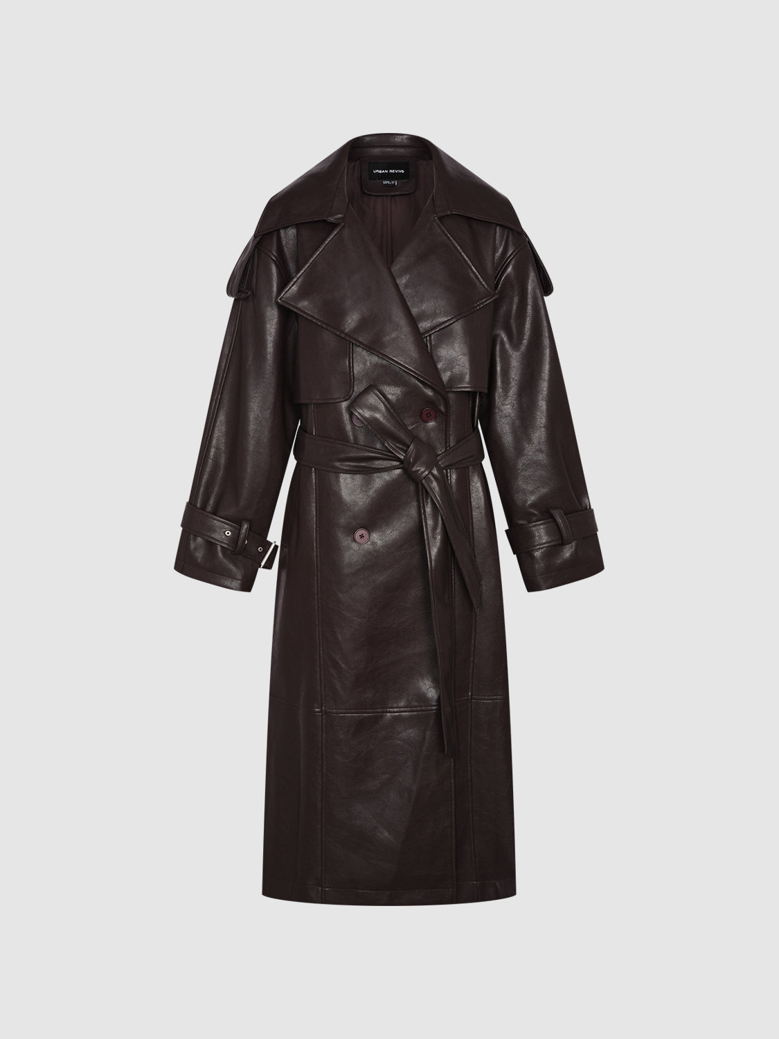 Notch Lapel Longline Coat - Image 2