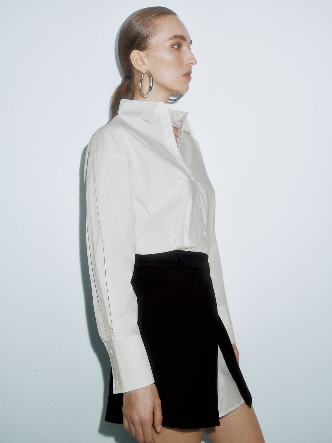 2 In 1 A-Line Shirt Dress - Image 2