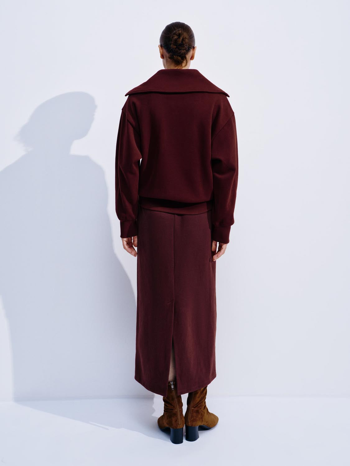 V-Neck Large Collar Sweatshirts - Image 14