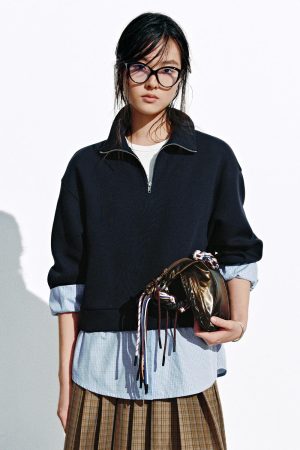 2 In 1 Half Zip Sweatshirts